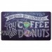 Apache Mills Cushion Comfort You Can't Buy Happiness Mat, 18" x 30"   569837047
